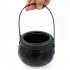 Halloween Lighting Witch Light Jar 12LED Color Changing Colorful Led Decoration Light Witch Cauldron Fog Maker Red Flame Pot US Plug