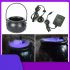 Halloween Lighting Witch Light Jar 12LED Color Changing Colorful Led Decoration Light Witch Cauldron Fog Maker Red Flame Pot US Plug