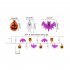 Halloween Lights 10FT 20 LED Waterproof Pumpkin Bat String Lights Battery Operated 8 Lighting Modes Fairy Light With Timer For Halloween Decorations bat ghost p