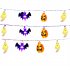 Halloween Lights 10FT 20 LED Waterproof Pumpkin Bat String Lights Battery Operated 8 Lighting Modes Fairy Light With Timer For Halloween Decorations bat ghost p