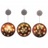 Halloween Lights Window Lights With Glue Hooks Battery Operated Indoor Lights Ghost Hand Castle Halloween Pattern castle