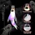 Halloween Luminous Windsock Flag Ghost shape Outdoor Hanging Decorations With Led Lights For Yard Garden Patio Pathway Glowing