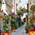 Halloween Luminous Windsock Flag Ghost shape Outdoor Hanging Decorations With Led Lights For Yard Garden Patio Pathway Glowing