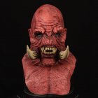 Halloween Mask Freak Horror Cosplay Performance Adult Headgear red