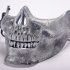 Halloween Masquerade Party Cosplay Fancy Chieftain Skull Half Face Mask for Adult Women and Men