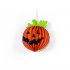 Halloween Paper Spider Pumpkin Shaped Paper Lantern Pendants Halloween Party Decoration Pumpkin