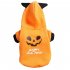 Halloween Pet Clothes Cat Dog Festival Cosplay Autumn Winter Two Legged Costume  yellow S