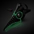 Halloween Plague Beak Doctor Mask for Prom Festival Party Supplies green