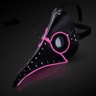 Halloween Plague Beak Doctor Mask for Prom Festival Party Supplies Pink