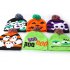 Halloween Pumpkin Ghost Knit Hat with Light Stretchable Unisex Adults Kids Children alphabet 20 21CM