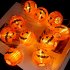 Halloween Pumpkin Lanterns Outdoor Waterproof Led String Lights Garden Decorative Lamp For Indoor Outdoor 1 5 meters 10 lights