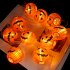 Halloween Pumpkin Lanterns Outdoor Waterproof Led String Lights Garden Decorative Lamp For Indoor Outdoor 1 5 meters 10 lights