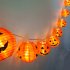 Halloween Pumpkin Lanterns Outdoor Waterproof Led String Lights Garden Decorative Lamp For Indoor Outdoor 3 meters 20 lights