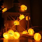 Halloween Pumpkin Led String Lights Portable Fairy Decorative Lamps