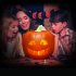Halloween Pumpkin Projection Lamp Talking Animated Pumpkin Light Party Decoration   British plug