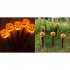 Halloween Pumpkin Stake Lights Outdoor Waterproof Garden Pumpkin Lights Halloween Decoration For Garden Patio Yard Battery box Oval