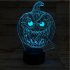 Halloween Pumpkins Shape USB Battery Powered 3D Atmosphere Night Light Halloween Pumpkin 4