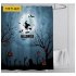 Halloween Series Waterproof Printing Shower Curtain for Bathroom Decoration Halloween   Ghost 180 180cm