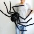 Halloween Simulate Spider Hanging Pendant for Halloween Bar Haunted House Prop Indoor Outdoor Decoration 2 m color spider 270g