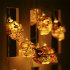 Halloween Skull String Lights Battery Operated Led Lamp For Halloween Window Yard Party Decorations a bunch