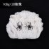Halloween Spider Decoration Set Black Gauze Spider Cotton Layout Props For Outdoor Party Yard Decor 100g Spider Cotton 20 Spiders