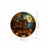 Halloween Static PVC Window Glass Stickers Glue Free Decorative Film For Home Indoor Window Glass Door Wall Decor JD126 pumpkin