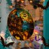 Halloween Static PVC Window Glass Stickers Glue Free Decorative Film For Home Indoor Window Glass Door Wall Decor JD126 pumpkin