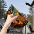 Halloween Static PVC Window Glass Stickers Glue Free Decorative Film For Home Indoor Window Glass Door Wall Decor JD126 pumpkin