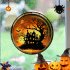 Halloween Static PVC Window Glass Stickers Glue Free Decorative Film For Home Indoor Window Glass Door Wall Decor JD126 pumpkin