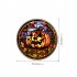 Halloween Static PVC Window Glass Stickers Glue Free Decorative Film For Home Indoor Window Glass Door Wall Decor JD126 pumpkin