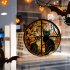 Halloween Static PVC Window Glass Stickers Glue Free Decorative Film For Home Indoor Window Glass Door Wall Decor JD126 pumpkin