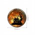 Halloween Static PVC Window Glass Stickers Glue Free Decorative Film For Home Indoor Window Glass Door Wall Decor JD126 pumpkin