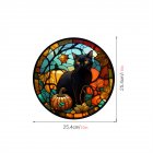 Halloween Static PVC Window Glass Stickers Glue Free Decorative Film For Home Indoor Window Glass Door Wall Decor