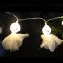 Halloween String Lights Decorations 10 LED Battery Operated IP43 Waterproof For Home Indoor Outdoor Halloween Party Decor cloth ghost 1 5m 10 LED battery