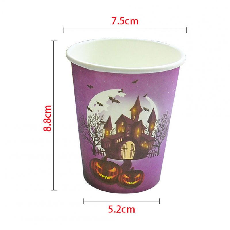 Wholesale Halloween Tableware Set Scary Table Supplies for Halloween