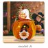 Halloween Treat Bags Reusable Cute Cartoon Forest Man Faceless Doll Candy Bag Gift Pouch For Children X Y22 A Orange Candy Bag