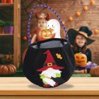 Halloween Treat Bags Reusable Cute Cartoon Forest Man Faceless Doll Candy Bag Gift Pouch For Children X Y23 B Black Candy Bag