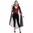 Halloween Vampire Costume Devil Monster Cosplay Party Fancy Dress Adult Vampire Queen Performance Costume for Easter Day 2905 M