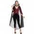 Halloween Vampire Costume Devil Monster Cosplay Party Fancy Dress Adult Vampire Queen Performance Costume for Easter Day 2905 XL