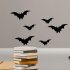 Halloween Wall Stickers Bat Pattern Living Room Bedroom Background Party Decoration Typesetting 19 20 5cm