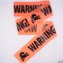 Halloween Warning Tape Signs Isolation Belt Sign Skull Pattern Danger Warning Line Site Layout Props 6m