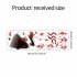Halloween Window Clings Bloody Handprint Halloween Window Decorations Stickers For Horror Bathroom Zombie Party 30 90cm