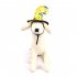 Halloween Witch Cap Shape Headgear for Pet Dogs Cats Party Wear Black witch hat