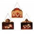 Halloween Wooden Hanging Signs Pendant Led Night Light For Home Office School Party Haunted House Mummy Pumpkin