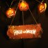 Halloween Wooden Sign Rustic Hanging Plaque Pendant Night Light Wall Crafts For Halloween Party Decor WSDS B