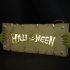 Halloween Wooden Sign Rustic Hanging Plaque Pendant Night Light Wall Crafts For Halloween Party Decor WSDS Q