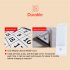 Hallway Night Light  Wall Lights With 120 Degrees Detection Angle  600mA Battery Capacity  USB Charging Night Light For Bedroom  Living Room  Office white light