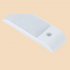 Hallway Night Light  Wall Lights With 120 Degrees Detection Angle  600mA Battery Capacity  USB Charging Night Light For Bedroom  Living Room  Office white light