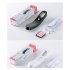 Hallway Night Light Wall Lights With 360    Rotatable Lamp Head 2700K Color Temperature USB Charging Night Light For Bedroom Living Room Office black  white ligh