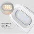Hallway Night Light Wall Lights With 360    Rotatable Lamp Head 2700K Color Temperature USB Charging Night Light For Bedroom Living Room Office Black  warm light